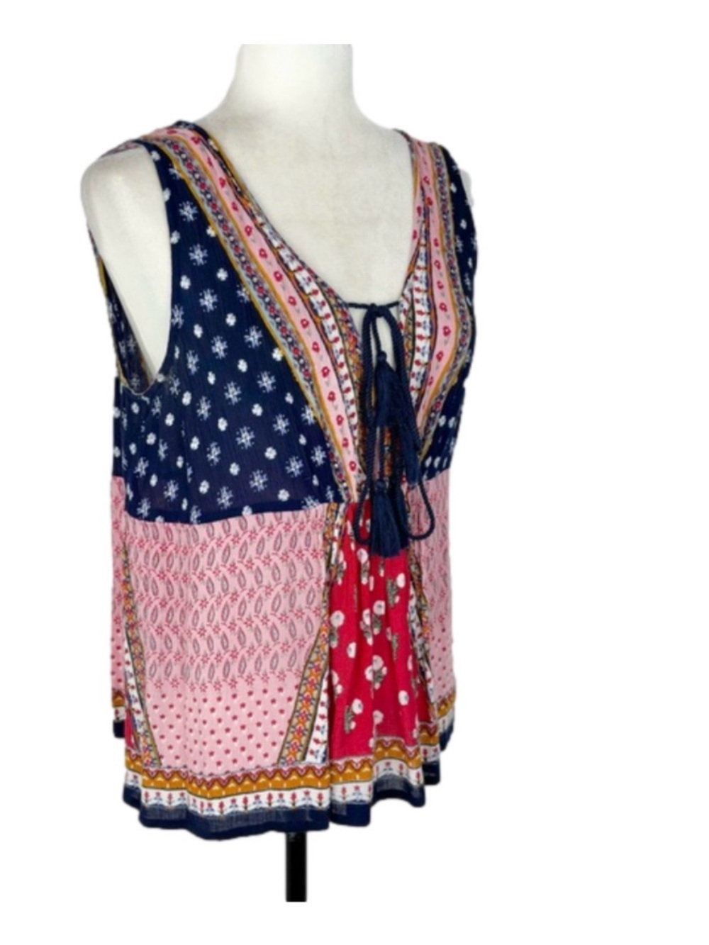 Patrons of Peace sleeveless blouse